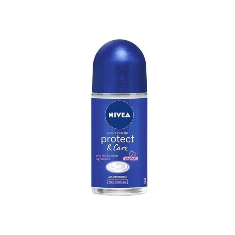 Nivea Protect And Care Anti Perspirant Deodorant Roll On 50ml 7845