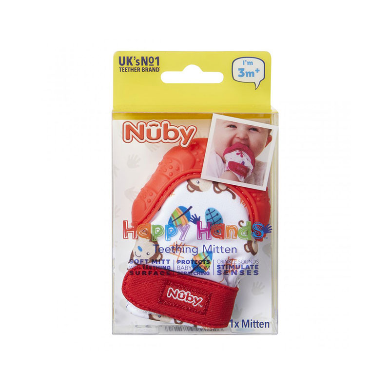 nuby teething mitt asda