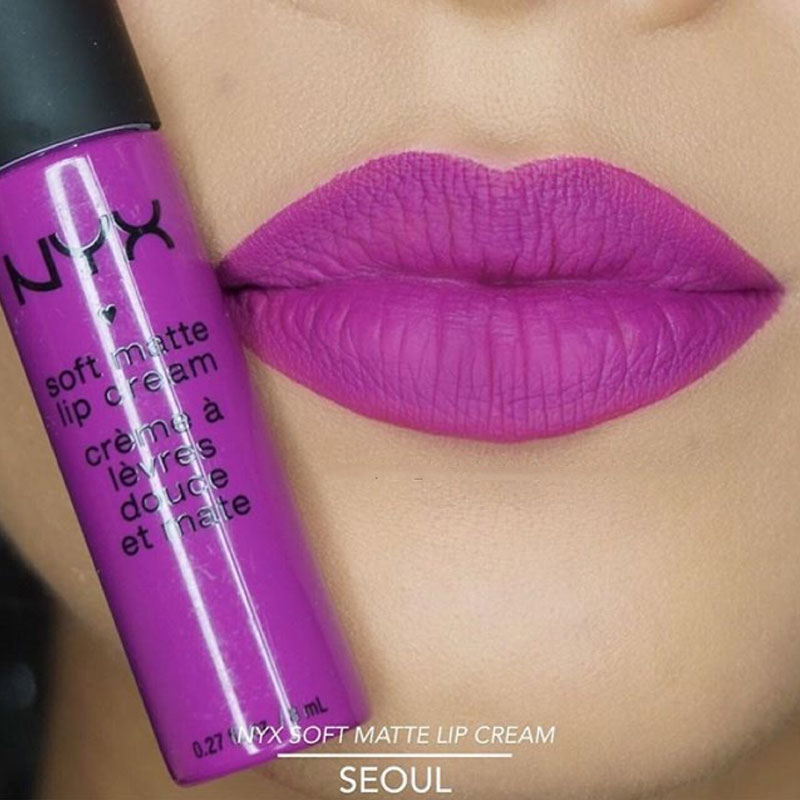 nyx soft matte lip cream seoul