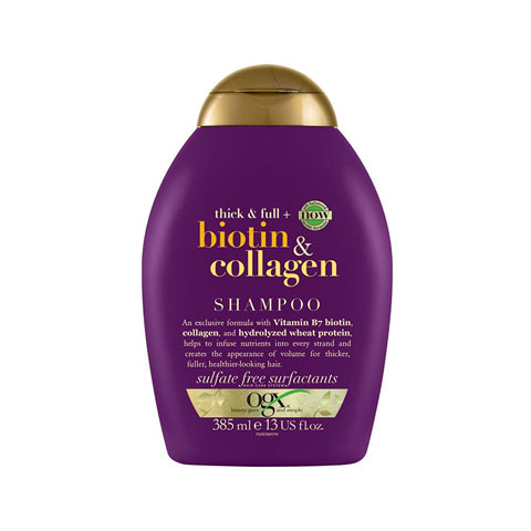 OGX Thick & Full + Biotin & Collagen Shampoo 385ml