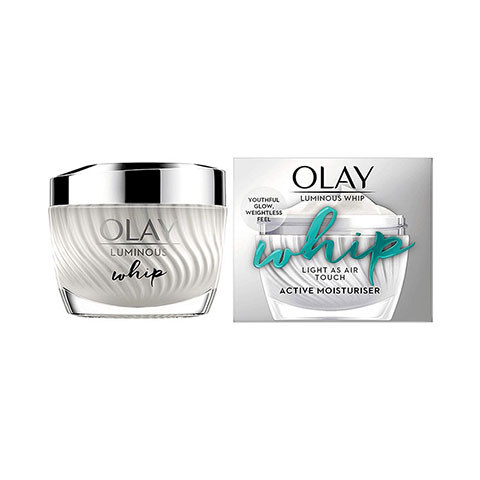 Olay Luminous Whip Light As Air Touch Active Moisturiser 50ml - SPF30