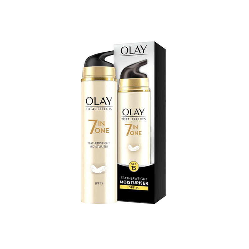 Olay Total Effects 7 in One Featherweight Moisturiser 50ml - SPF15