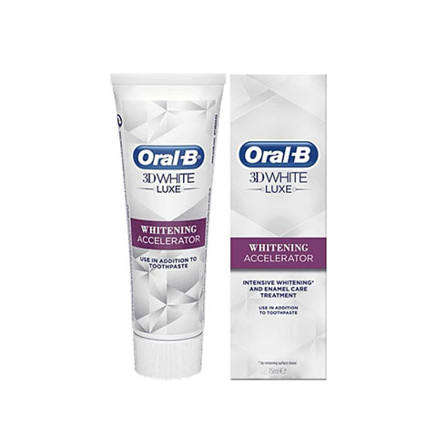 Oral-B 3D White Luxe Whitening Accelerator Toothpaste 75ml