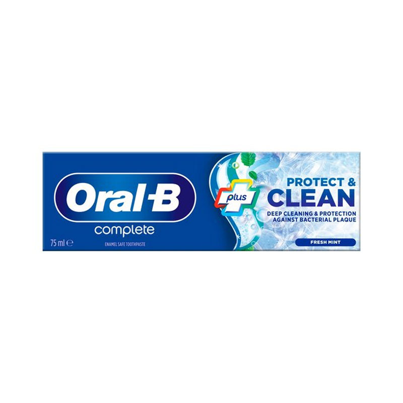 Oral-B Complete Protect & Clean Fresh Mint Toothpaste 75ml