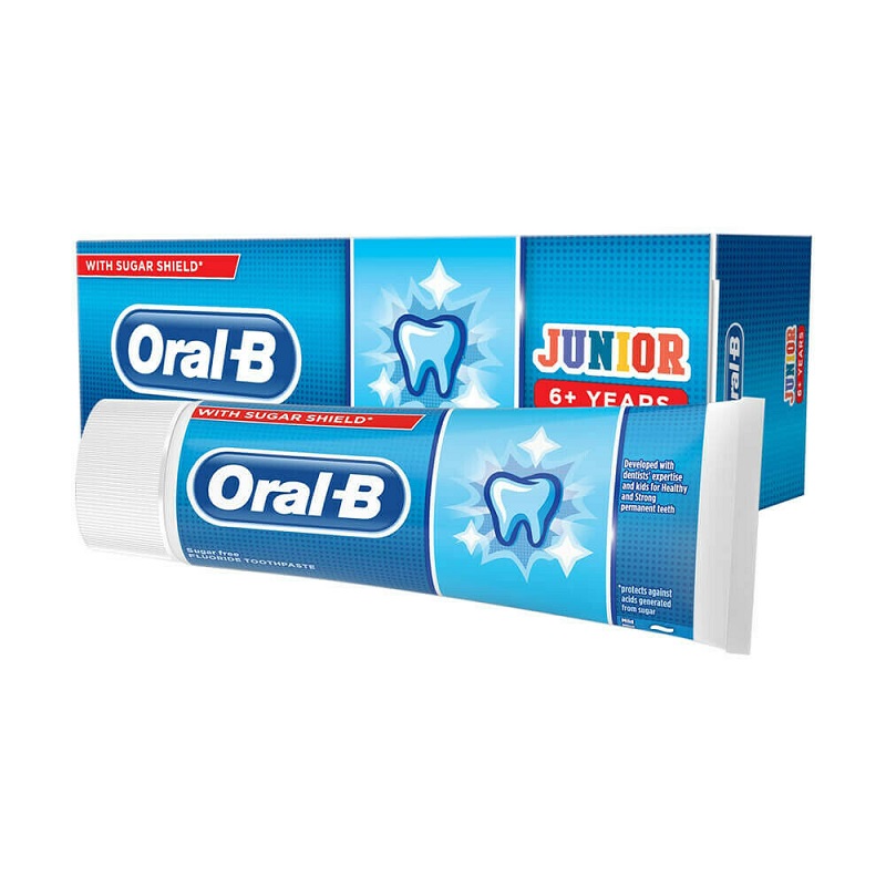 Oral B Junior 6+ Years Toothpaste with Sugar Shield 75ml