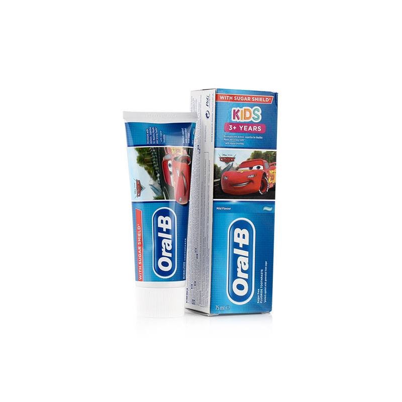 Oral B Kids 3+ Years Fluoride Toothpaste With Sugar Shield 75ml
