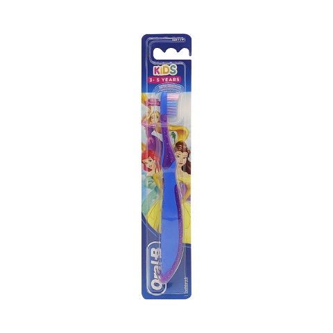 Oral-B Kids Soft Toothbrush 3-5 years - Blue & Purple