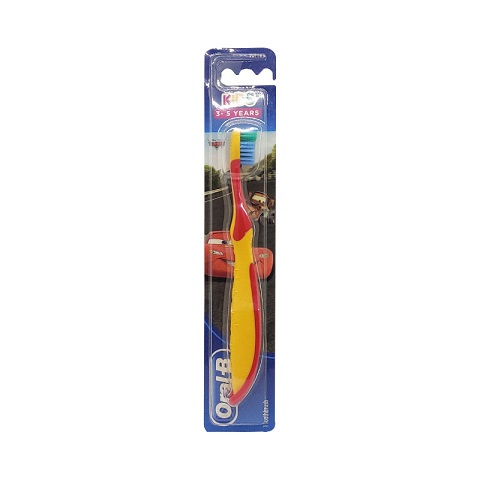 Oral-B Kids Soft Toothbrush 3-5 years - Yellow & Red