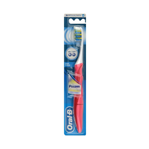 Oral-B Pro-Expert Pulsar Deep Clean Automatic Toothbrush - Red