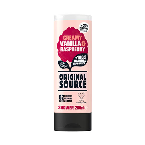 Original Source Creamy Vanilla & Raspberry Shower Gel 250ml