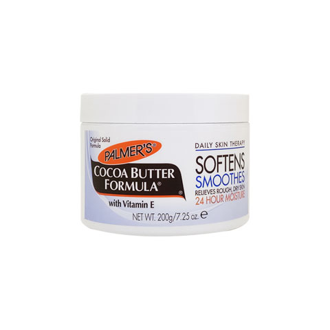 Palmer's Cocoa Butter Formula Daily Skin Therapy Softens Smoothes Original Solid Jar 200g