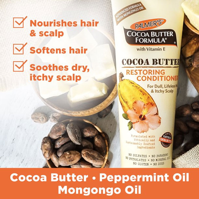 Palmer's Cocoa Butter Restoring Conditioner With Vitamin E For Dull ...