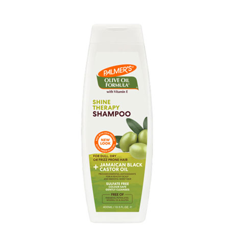 Palmer's Olive Oil Shine Therapy Shampoo For Dull Dry Or Frizz Prone Hair 400ml