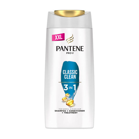 Pantene Pro-V Classic Clean 3 in 1 Shampoo + Conditioner + Treatment 700ml