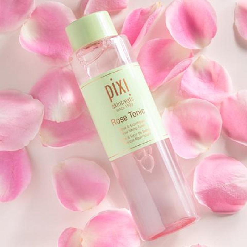 Pixi Skintreats Rose Tonic Rose & Elderflower Nourishing Face Toner 250ml