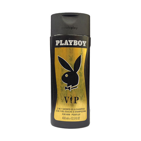 Playboy VIP 2 In 1 Shower Gel & Shampoo 400ml