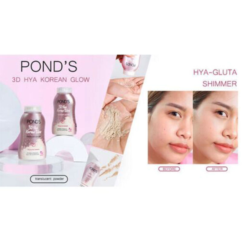 Pond's 3D Hya Korean Glow Translucent Face Powder 50g