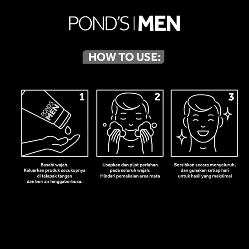 Pond S Men Acne Solution Facial Foam G