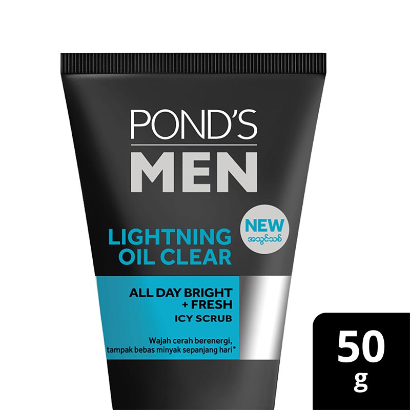 Pond's Men Facewash Lightning Oil Clear 50g