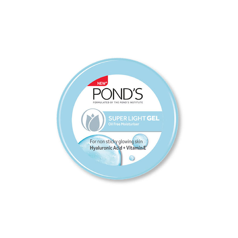 Pond's Super Light Gel Oil Free Moisturiser With Hyaluronic Acid + Vitamin E 73g