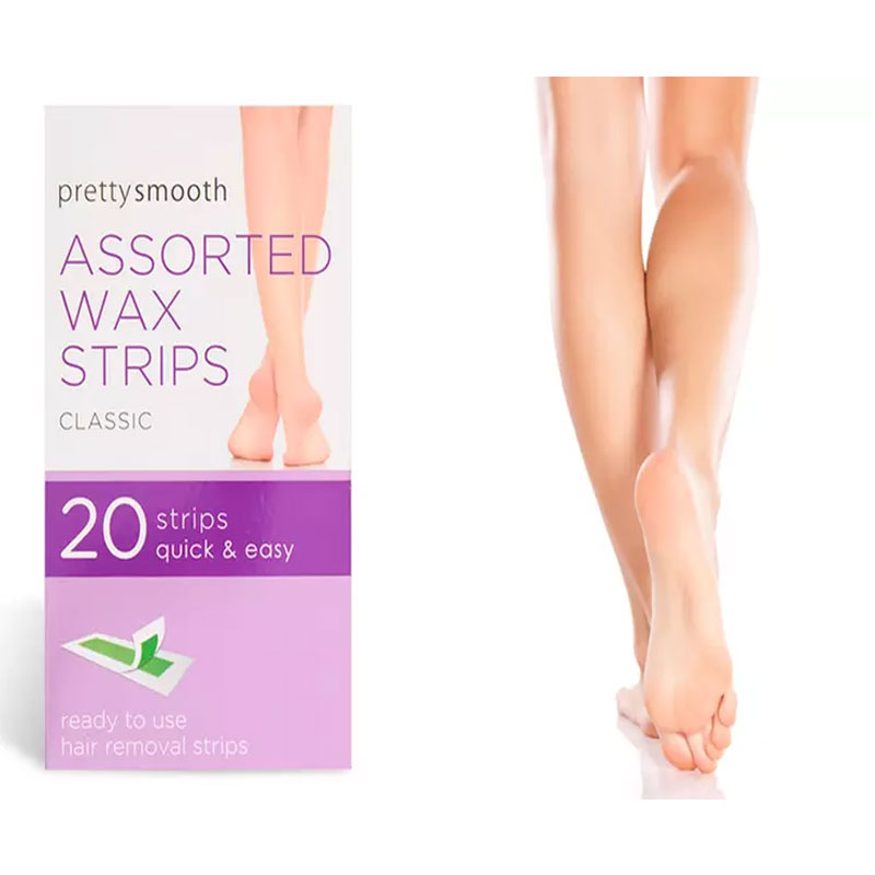 Pretty Smooth Assorted Wax Strips - 20 Strips