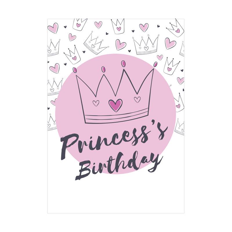 Princess's Birthday Gift Card - VL025
