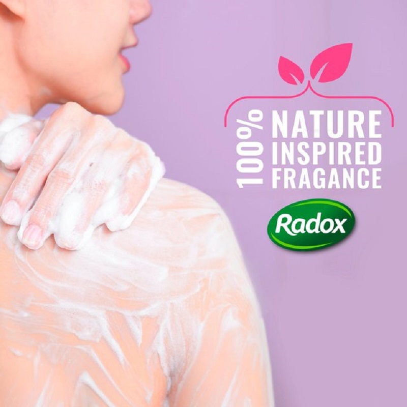 Radox Hydrating Good Vibes Only Rose Water & Pink Elderflower Scent Shower Gel 250ml