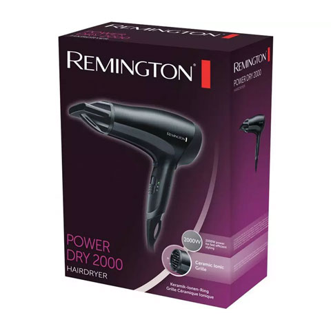Remington Power Hair Dryer 2000W -  D3010