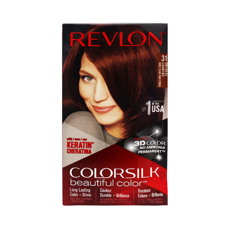 Revlon Colorsilk Beautiful 3D Hair Color - 31 Dark Auburn