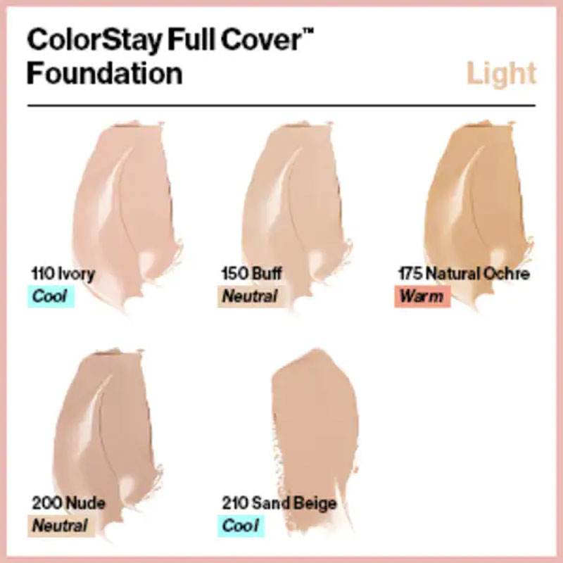 Revlon Colorstay Full Cover Matte Foundation 30ml 105 Porcelain 