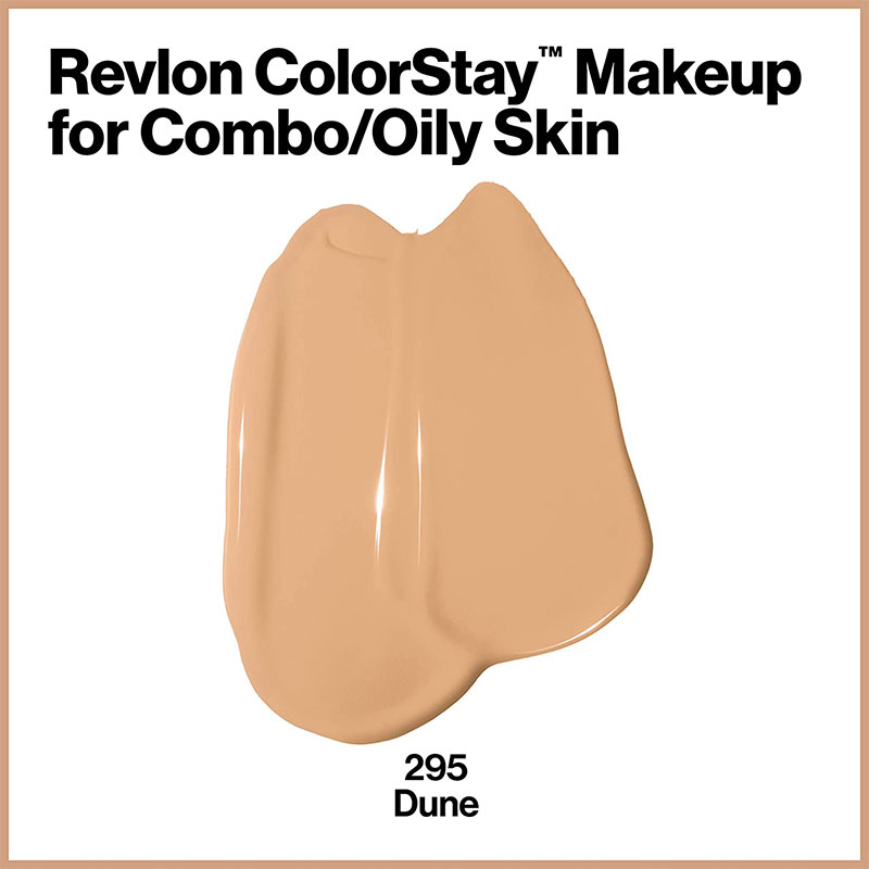 Revlon Colorstay Matte Finish Foundation Com/Oily Skin SPF15 30ml - 295 Dune