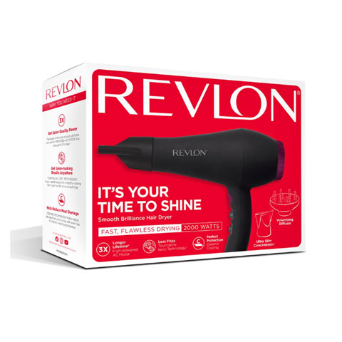Revlon Smooth Brilliance Hair Dryer - 2000 Watts
