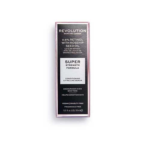 Revolution Skincare Extra 0.5% Retinol with Rosehip Seed Oil Super Strength Formula Serum 30ml