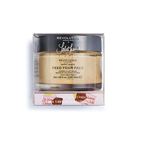 Revolution Skincare Jake Jamie Cocoa & Oat Moisturising Face Mask 50ml