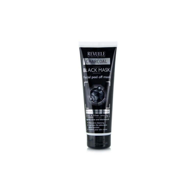Revuele Beauty & Care Charcoal Facial Peel Off Black Mask 80ml
