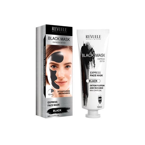 Revuele Beauty & Care Express Detox Black Face Mask 80ml