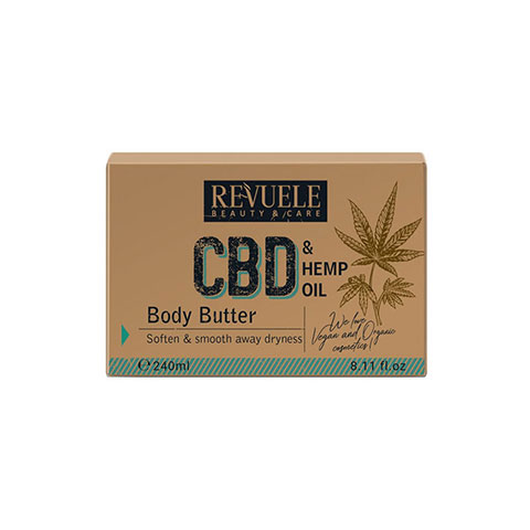 Revuele CBD & Hemp Seed Oil Body Butter 240ml