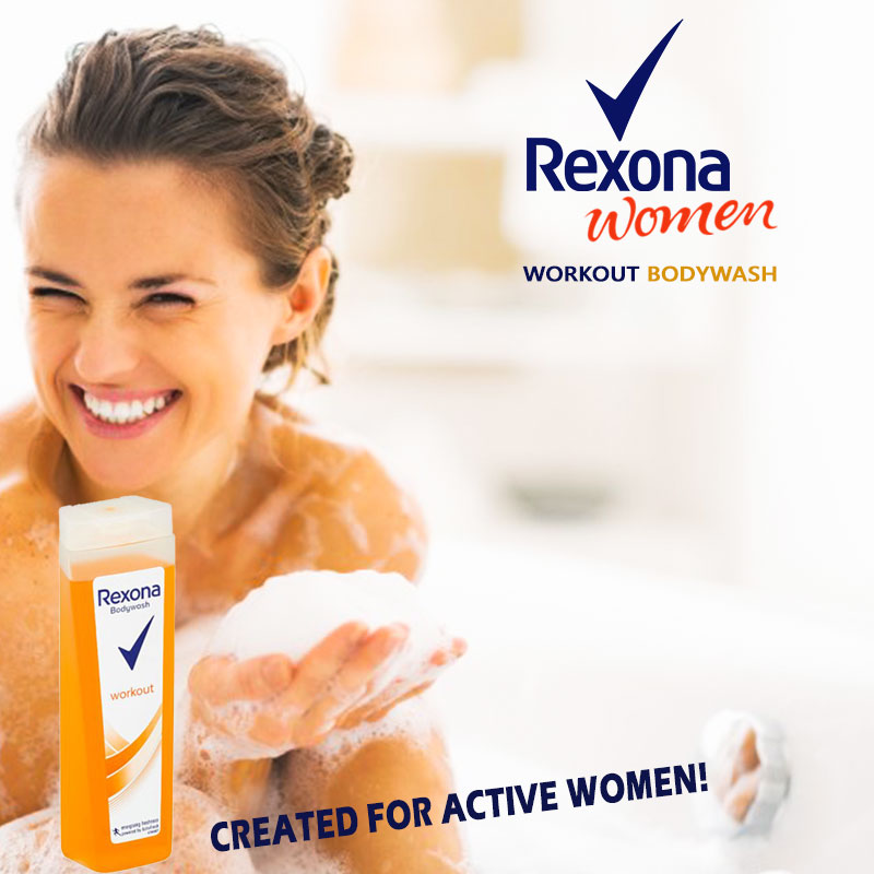 Rexona Workout Body Wash For Women 250ml