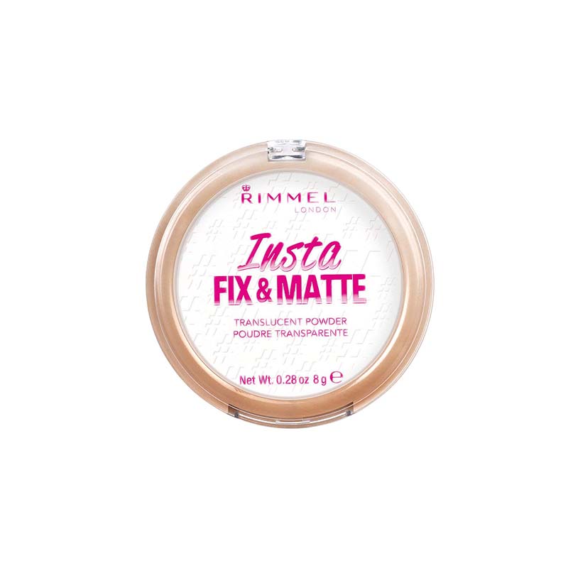 Rimmel Insta Fix & Matte Translucent Powder 8g - 001 Translucent