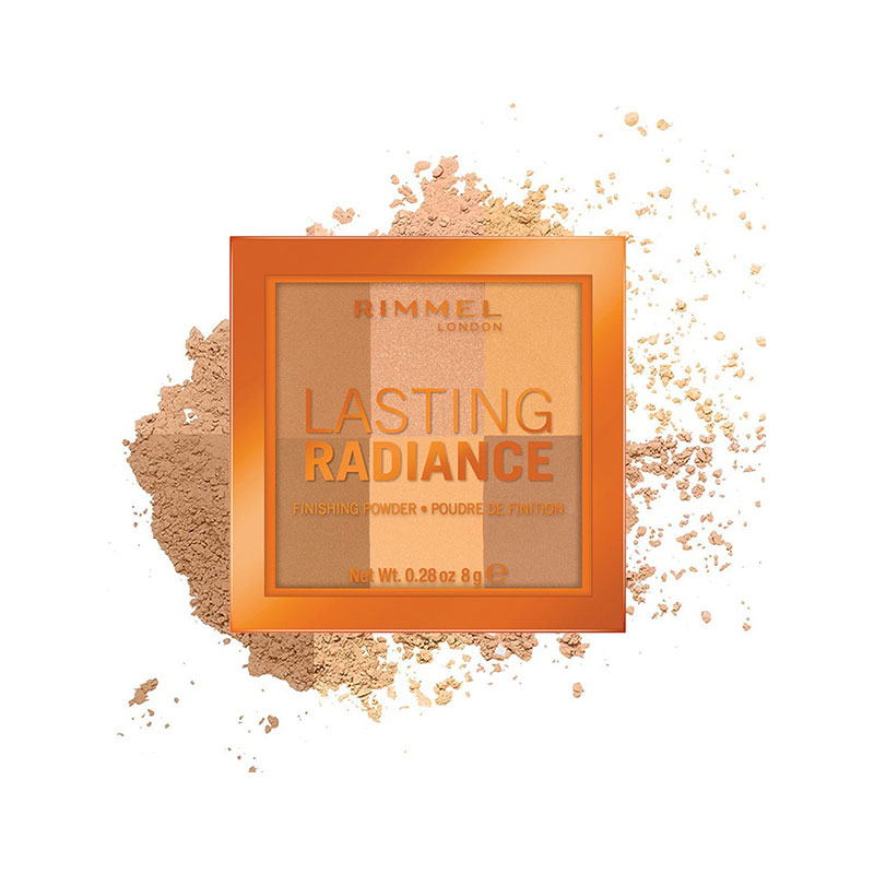 Rimmel Lasting Radiance Finishing Powder 8g - 002 Honeycomb