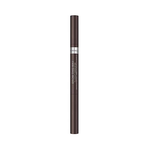 Rimmel London Brow This Way Fill and Sculpt Eyebrow Definer - 004 Soft Black