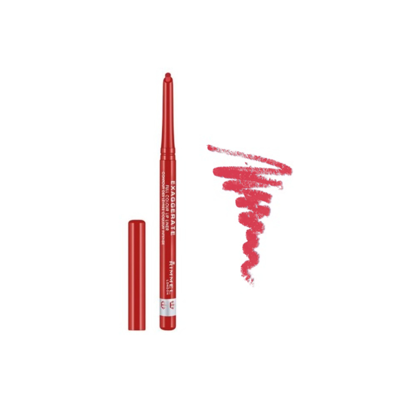 Rimmel London Exaggerate Full Colour Lip Liner 0.25g - 104 Call Me Crazy