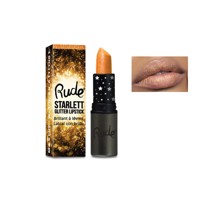 Rude Starlett Lip Glitter Lipstick - Cleopatra