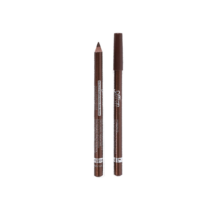 Saffron Metallic Eyeliner Pencil - Dark Brown