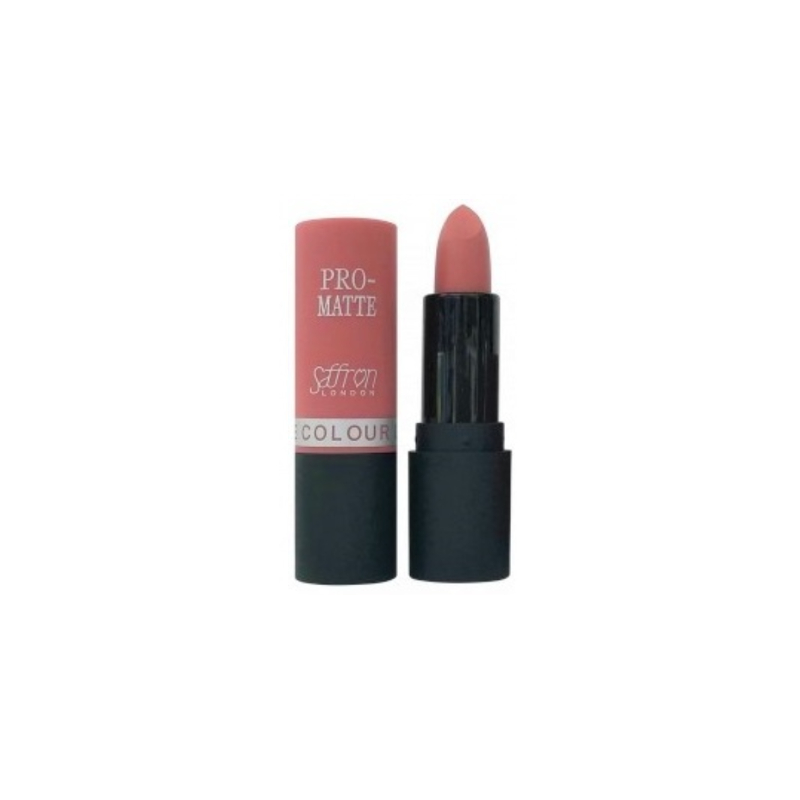 Saffron Pro Matte Lipstick 4g - 01 Matte Tea Rose