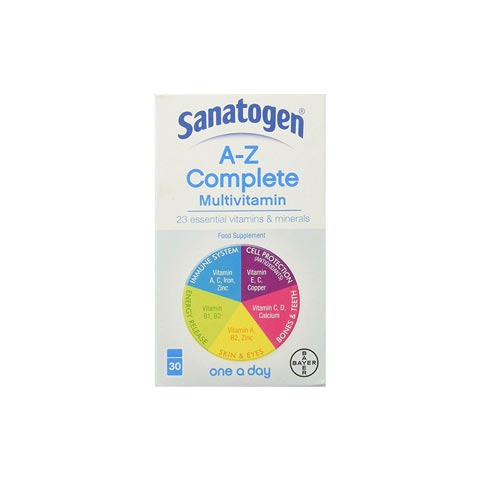 Sanatogen A-Z Complete Multivitamin 30 Tablets
