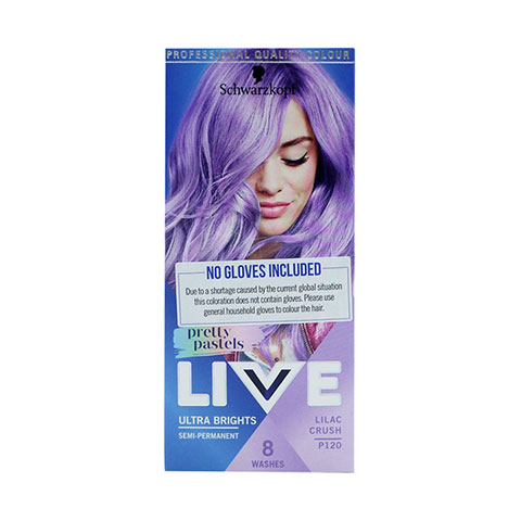 Schwarzkopf Live Ultra Brights Pretty Pastels Semi-Permanent - P120 Lilac Crush