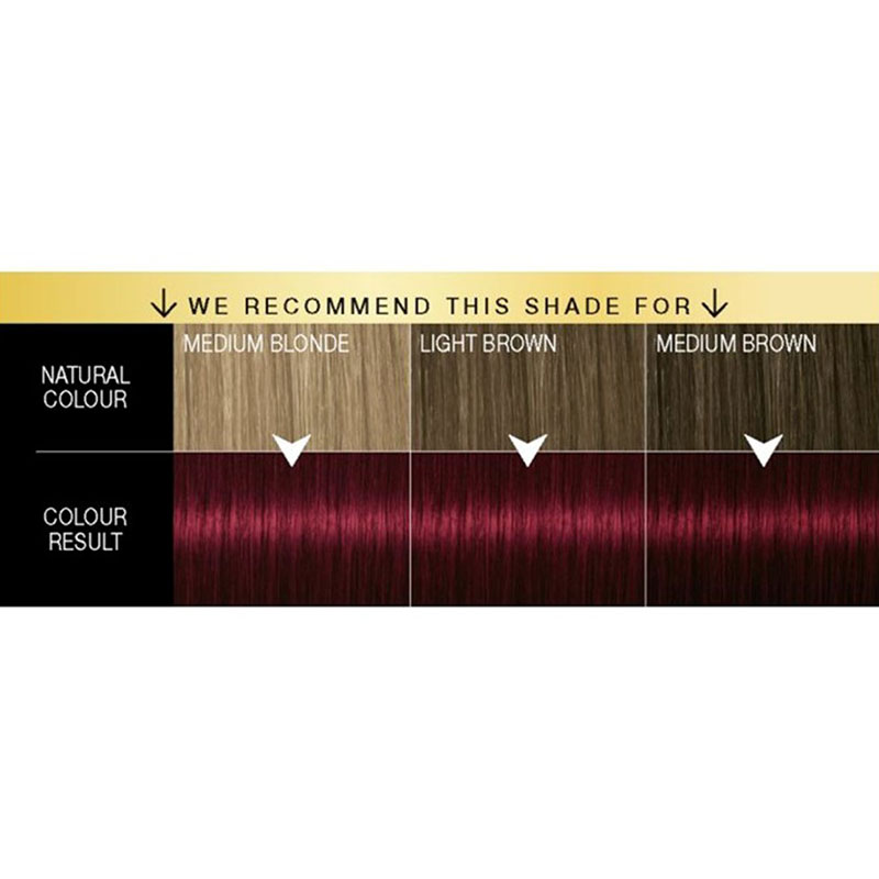 Schwarzkopf Oleo Intense Permanent Hair Colour - Burgundy Red 4-23