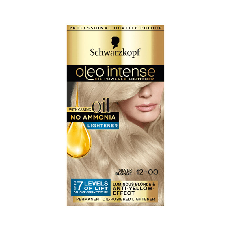 Schwarzkopf Oleo Intense Permanent Hair Lightener - 12-00 Silver Blonde