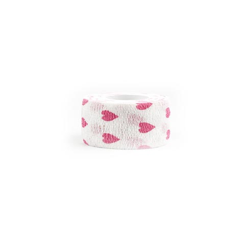 Self Adhesive Elastic Waterproof Roll Bandage For Dogs and Cats - White (20217)